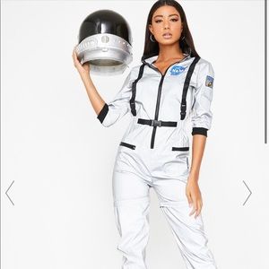Reflective Astronaut Onsie Halloween Costume 🌕